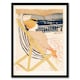 image 1 of Toulouse Lautrec Framed Wall Art Print Ocean Cruise Passenger Home Décor