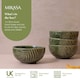 image 8 of Mikasa Dip Bowl Set Green Stoneware 10cm Set of 4 | Green