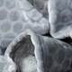 image 3 of Clair de Lune Marshmallow Pram Blanket - Grey