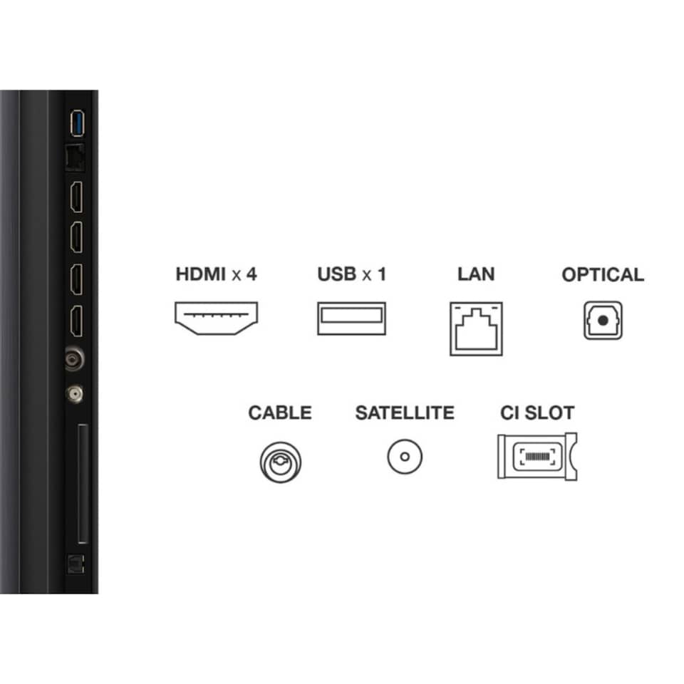image 1 of TCL 85" Inch Q6C 4K Mini-LED HDR Smart Google TV with Dolby Atmos 85Q6C-UK