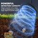 image 6 of Outsunny Metal Detector for Adults and Beginners, Gold Detector with Higher Accuracy IP68 Waterproof Coil, 5 Professional Modes with Pinpoint & Memory Mode, Bigger Backlit LCD Display with DSP Chip