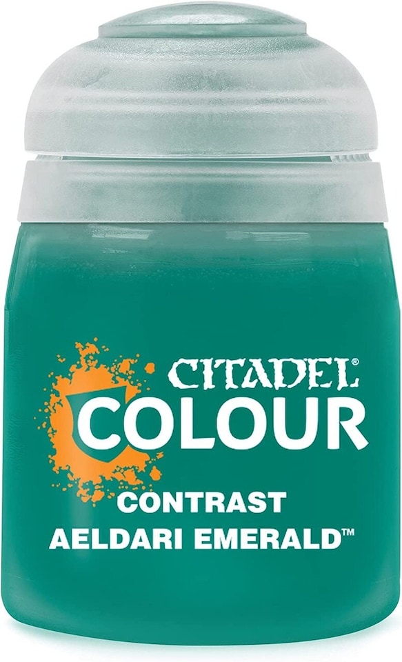 image 1 of Games Workshop Citadel Colour Contrast: Aeldari Emerald (18ml) Paint