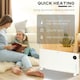 image 5 of HOMCOM 2000W Electric Convector Heater Quiet Space