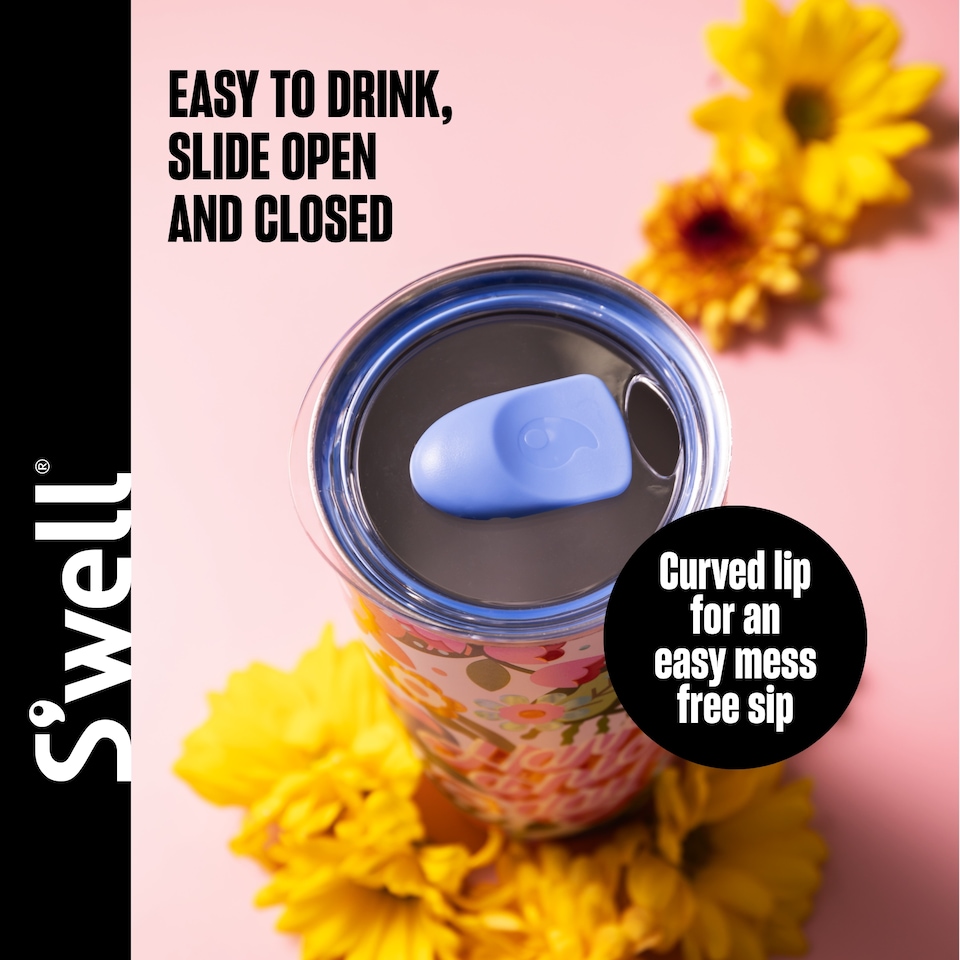 image 1 of S'well Steffi Lynn Tumbler with Straw 700ml | Multi | 1