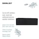 image 8 of Window Box Light Concrete Black Garden Planter L80 W17 H17.5 cm, 24 ltrs Cap.