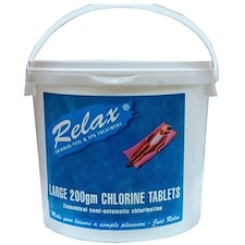 5Kg RELAX Chlorine Tablets Large 200g Swimming Pool Sanitiser