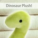 image 3 of Green Diplodocus 16cm Plush - Oh So Soft Cute Fabric Dinosaur Toy