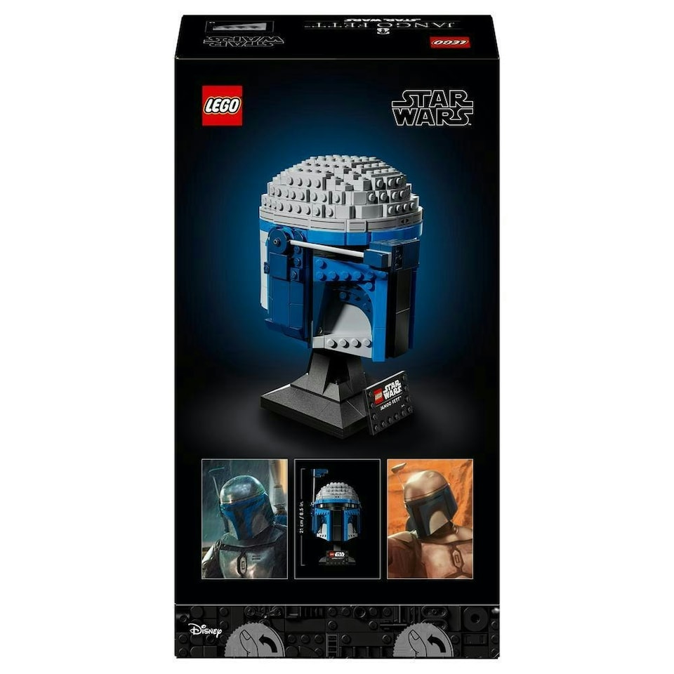 image 1 of LEGO Star Wars Jango Fett Helmet