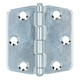 image 6 of Polished Butterfly Door Hinge 2 PackStainless Steel 75mm x 73mm 316 Marine Cabin Silver