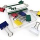 image 2 of Box of 5 19mm Coloured Foldback Clips