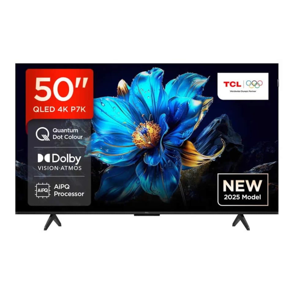 image 1 of TCL 50P7K 50inch 4K UHD QLED SMART TV WiFi Google TV