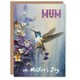 image 1 of Mothers Day Card Floral Hummingbird Mum Card