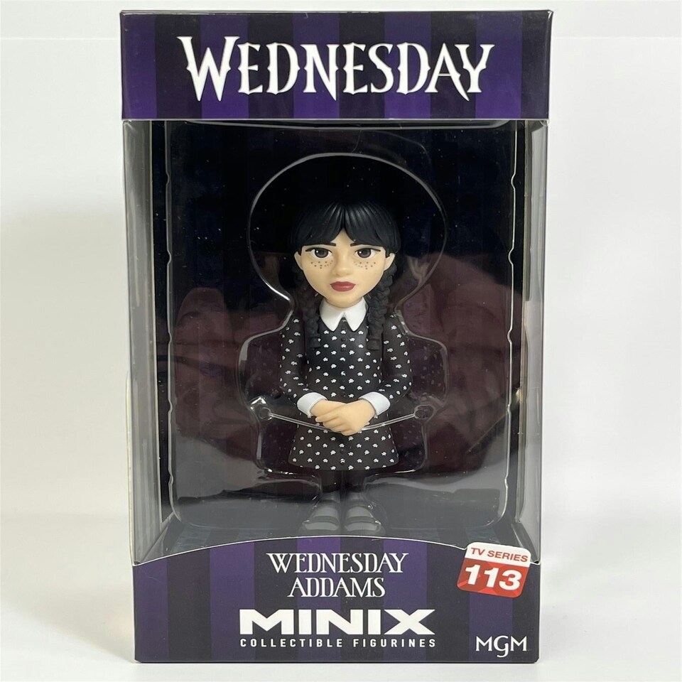 image 1 of Wednesday Addams 12 cm Collectible Figure Minix 11773