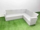 image 2 of Fimous Garden Outdoor PE Rattan Furniture Set 10 Seater Rattan Garden Sofa Set with 3 Footstools Light Grey Mixed