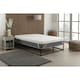 image 1 of Cool Max Memory Foam Mattress Topper - 1 inch Deep, Pressure Relief | White