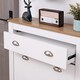 image 4 of Shoe Storage Cabinet with Flip Drawers & Top Drawer  Space-Saving Organizer for Entryway & Bedroom White