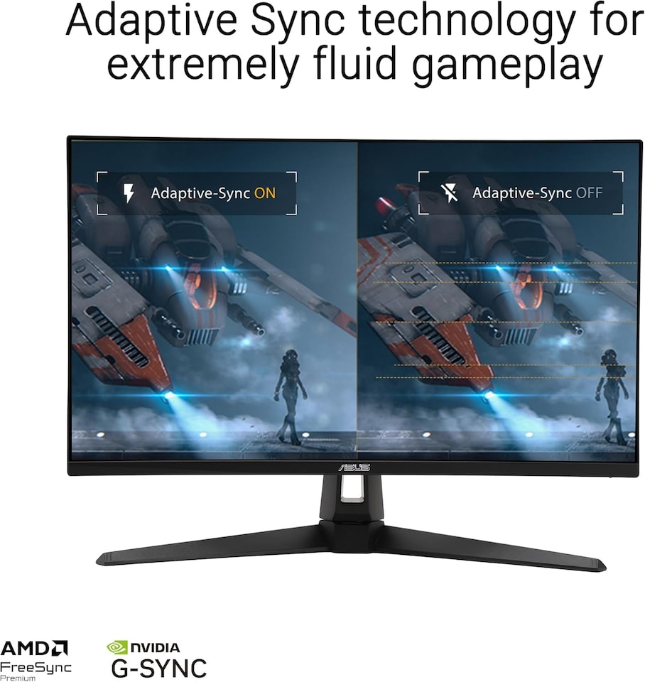 image 1 of Asus TUF VG27UQ1A 27" 4K Ultra HD 160Hz 1ms Gaming Monitor