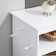 image 8 of PawHut Pet Feeder Station, Dog Cat Food Storage Feeding Station, Food Cabinet