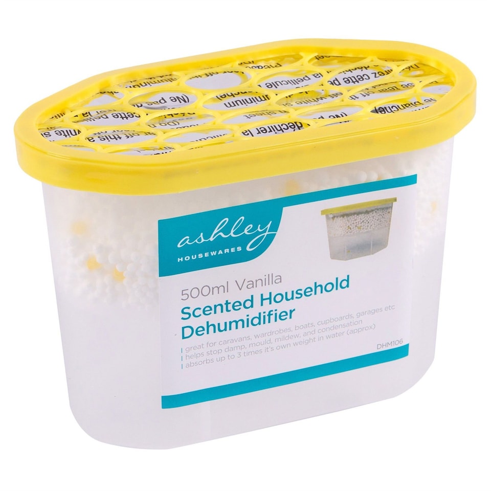 image 1 of Ashley Scented Interior Dehumidifiers - 500ml - Vanilla - Pack of 20