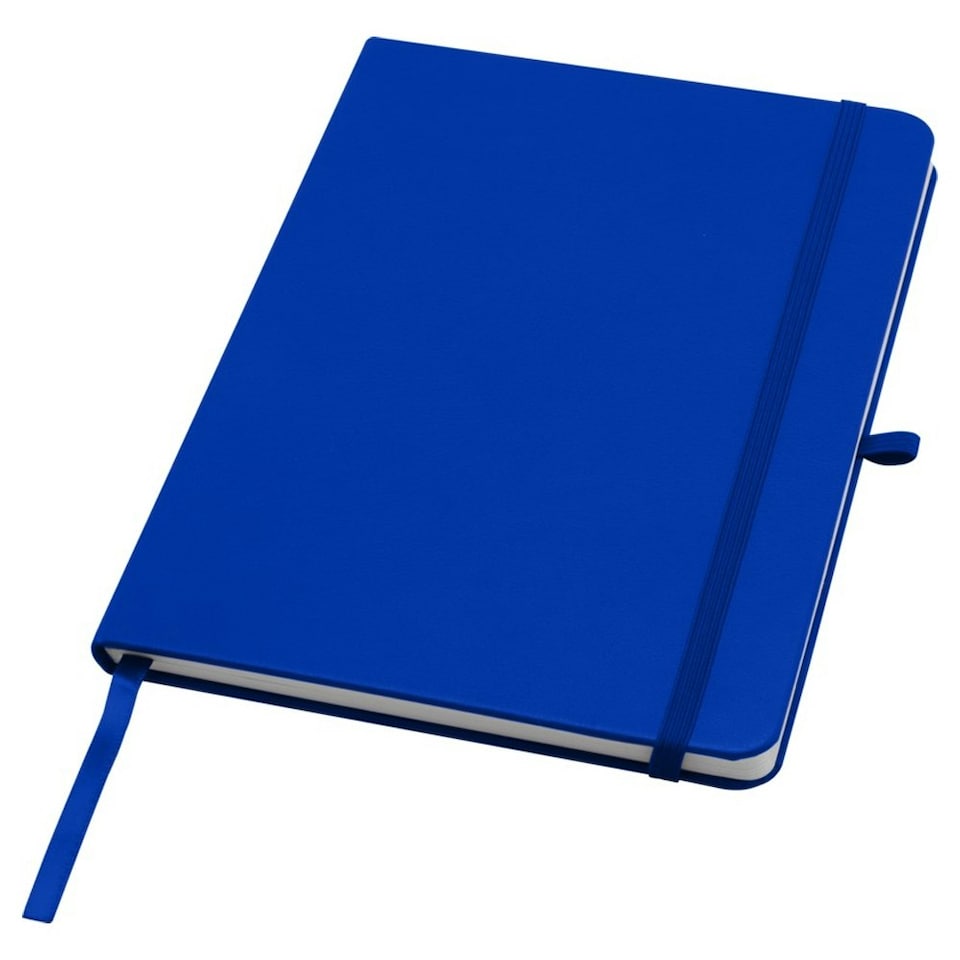 image 1 of Teak Hard Cover Recycled A5 Notebook - Royal Blue - One Size