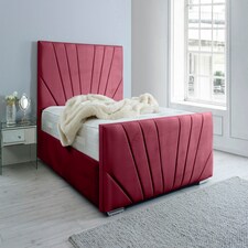 Marco Plush Superking Bed Frame - Maroon