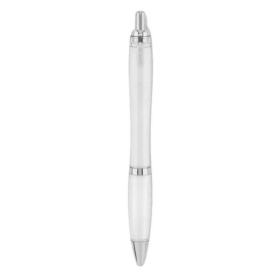 image 1 of MidOcean Rio RPET Ballpoint Pen - Transparent White - One Size