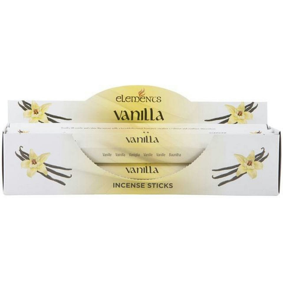 Something Different Elements Incense Stick 6 Pack Display Set Vanilla - Multicolour - One Size