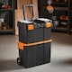 image 2 of VonHaus Large Toolbox with Wheels & Stackable Boxes