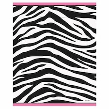 Zebra Loot Bags - Pack of 8