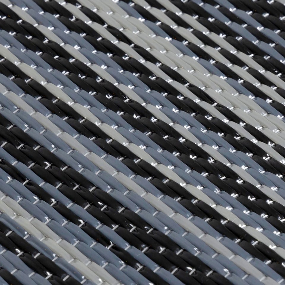 image 1 of The Rugs Rainbow Collection Reversible Weatherproof Outdoor Garden Patio Rug Striped | 1020