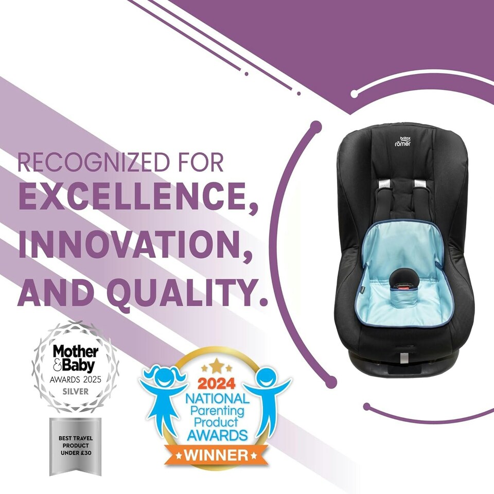 image 1 of Lynmark® Potty Training Car Seat Protector Cover for Spills, Nappy Leaks, and Accidents Blue | 1 pack