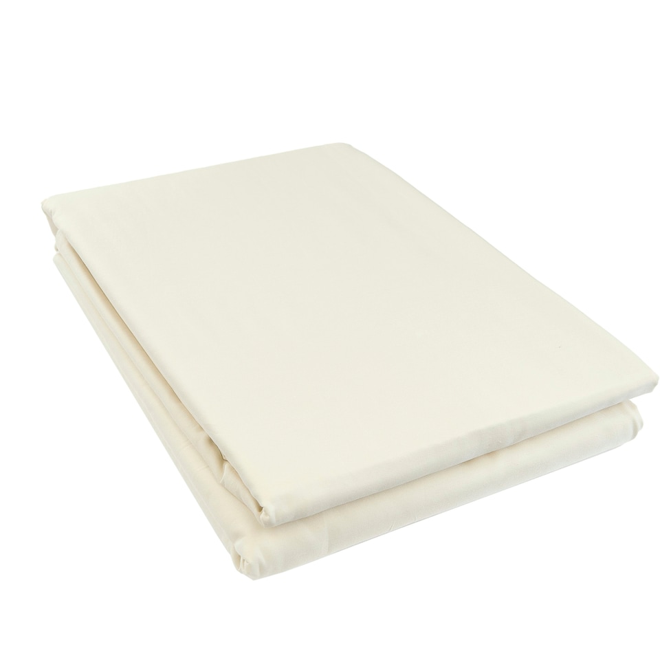 image 1 of Hotel Pure Luxury 5 Star Cream Duvet Cover Set - King