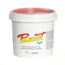 Permaset Aqua Supercover Ink, Scarlet, 1 Litre