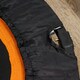 image 8 of HOMCOM 40" Foldable Mini Fitness Trampoline w/ Foam Handle, Orange