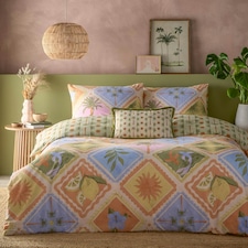 Furn Tropicala Printed Single Duvet Set Multi | Single