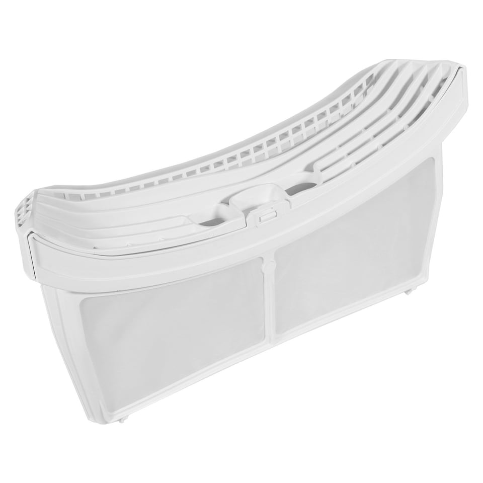 image 1 of SPARES2GO Complete Lint Screen Fluff Cage Filter compatible with Blomberg DHP LTS TKF Series Tumble Dryer (355mm x 70mm x 182mm)