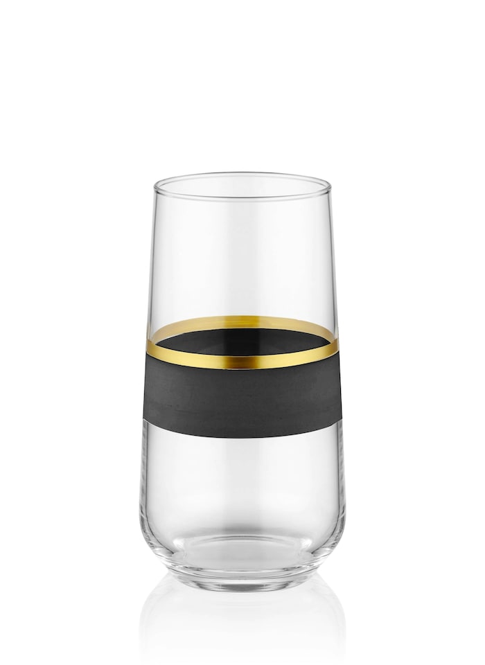 image 1 of Glow Collection Highball Glasses (Set of 6)