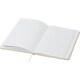 image 3 of Nelida Hard Cover Recycled A5 Notebook - White - One Size