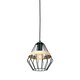 image 3 of Milagro Pendant Lamp Cliff Black 1XE27