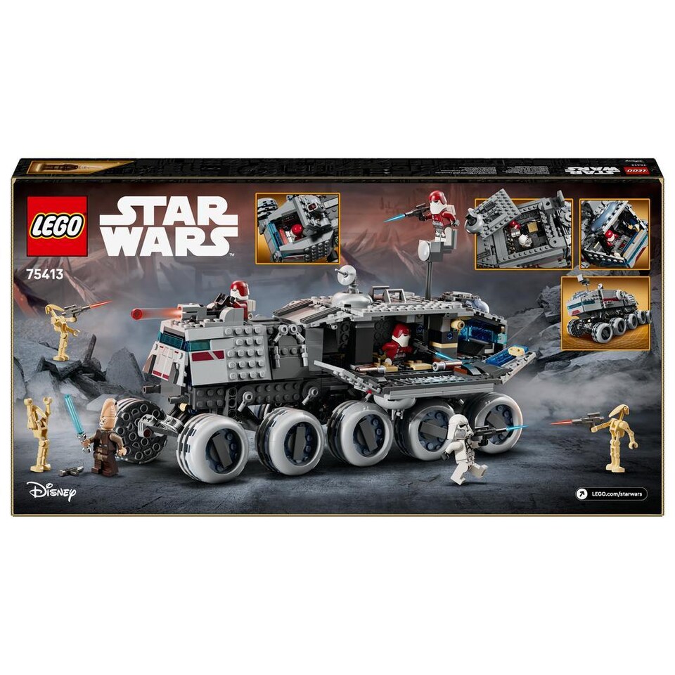 image 1 of Lego Star Wars 75413 Republic Juggernaut 813 Piece Set