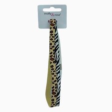 Molly And Rose Elastic Bandeau Animal Print Elastic Band 8386