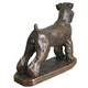 image 4 of Schnauzer Figurine On Base In Solid Cold Cast Bronze Designed By David Geenty