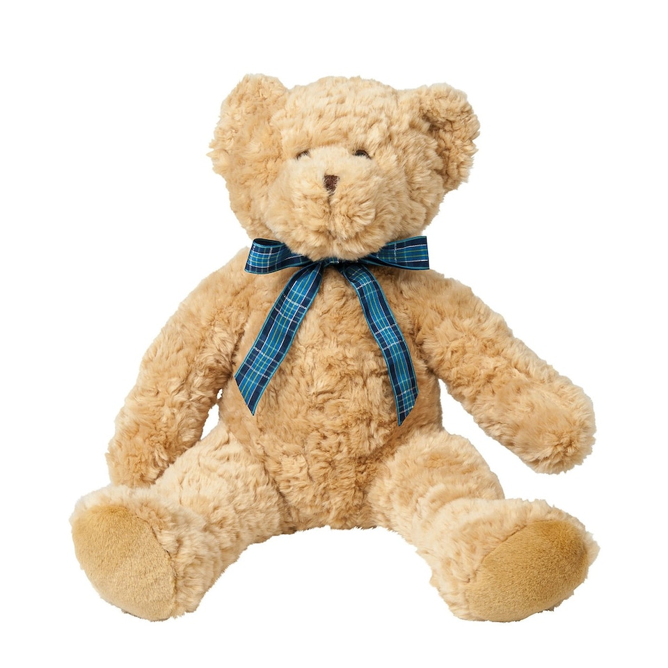 Mumbles Bracken Bear Plush Toy - Light Brown - 20.5cm