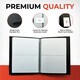 image 2 of 60 Pocket Black Name Business Card Holder by Janrax
