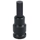 image 5 of 8mm x 45mm 3/8in. Drive Short Impact Impacted Allen Hex Key Socket