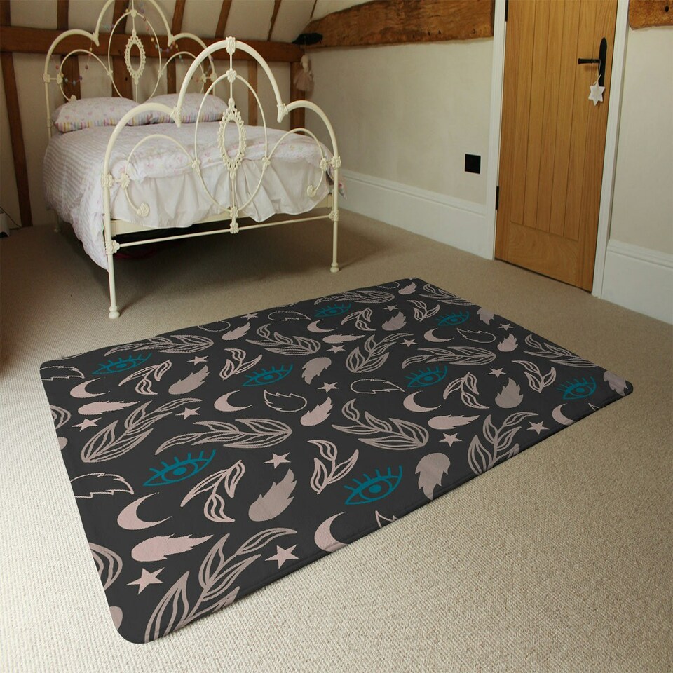 image 1 of Floral magic Eyes (Rug) Multi | XL: 160x230cm