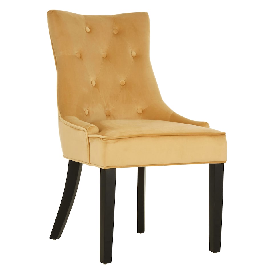 image 1 of Interiors by Premier Beige Velvet Chair, Enchanting Sleep Chair, Easy to Assemble Borg Chair, Comfy Dining Chair