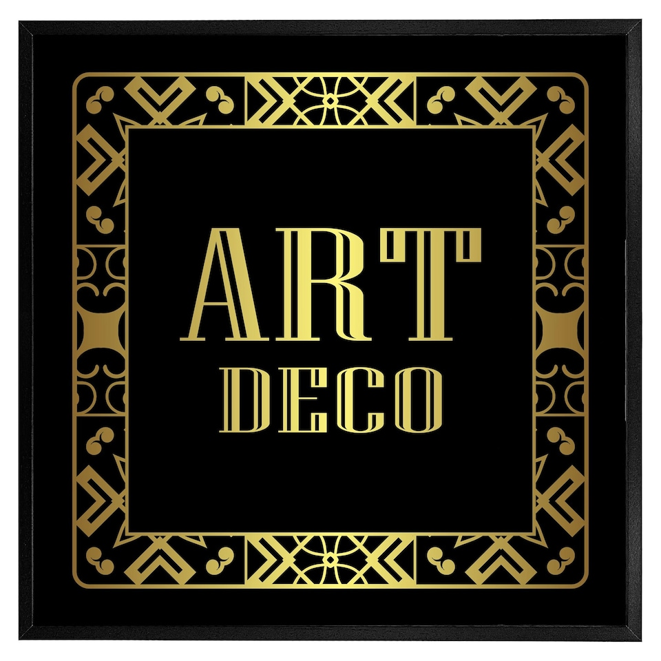 image 1 of Art deco (Picutre Frame) Grey | XL