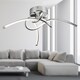 image 6 of Twist - Chrome LED Flush Ceiling Light | Chrome | 1