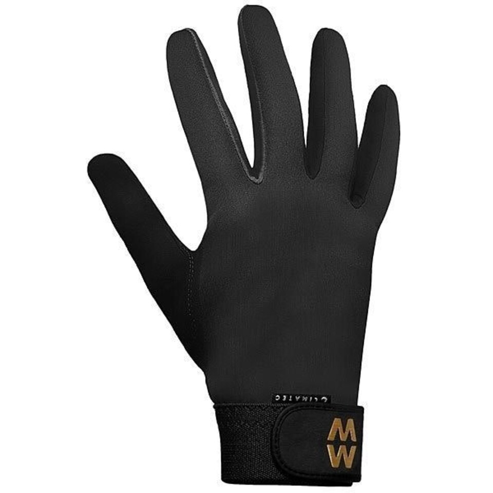 MacWet Unisex Climatec Long Cuff Gloves - Black - 6.5cm Black | 6.5cm